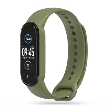 Tech-protect ICONBAND XIAOMI MI BAND 5 / 6 / 6 NFC / 7 - VOJNO ZELENA
