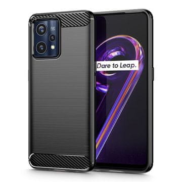 Nillkin TECH-PROTECT TPUCARBON FUTROLA ZA REALME 9 PRO / ONEPLUS NORD CE 2 LITE 5G CRNA