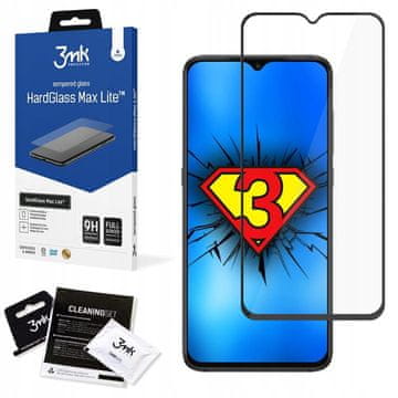 3MK HardGlass Max Lite staklo za Xiaomi Redmi 9