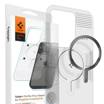 Spigen OneTap MagSafe prstenasti adapter mat crni