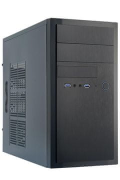 Chieftec Kućište||MiniTower|MicroATX|Boja Crna|HT-01B-OP