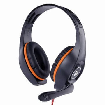 Gembird SLUŠALICE GAMING/NARANČASTE GHS-05-O