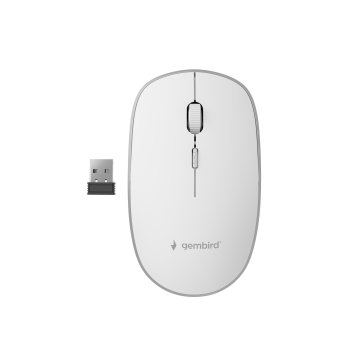 Gembird MIŠ USB OPTIČKI WRL/BIJELI MUSW-4B-01-W