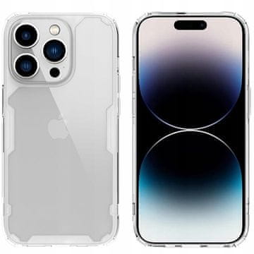 Nillkin Nature Pro maskica za iPhone 14 Pro prozirna