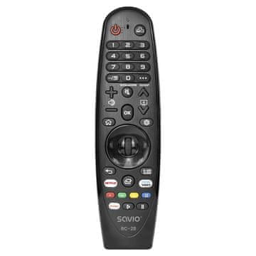 SAVIO UNIVERZALNI DALJINSKI UPRAVLJAČ/ZAMJENA ZA LG TV - SMART TV RC-28