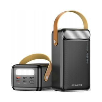 Awei Powerbank P101K 60000mAh 22.5W crni 1 kom.