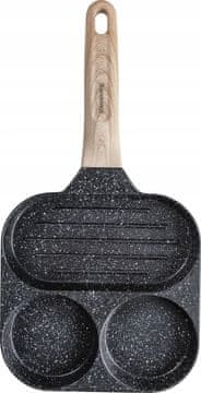 KLAUSBERG Mramorna tava za prženje jaja s 3 dijela KB-7816 1 kom.