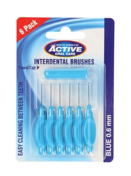 Beauty Formulas Czyściki do przestrzeni międzyzębowych Beauty F Zęby Active 0,60 mm 6 sztuk