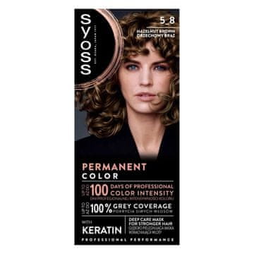 Schwarzkopf Farba do włosów Syoss nr 5-8 orzechowy brąz
