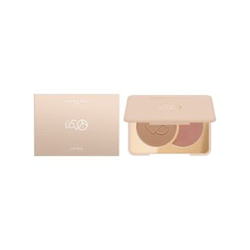 Prasowany bronzer i róż do modelowania twarzy Bronze & Blush Set 5 g