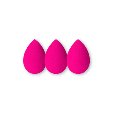 IBRA Makeup Pink Makeup Blender spužvica Trio Set