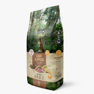 Canun Fresh Light & Senior hrana 12 kg za starije i pse s prekomjernom težinom