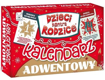 Igra. Djeca protiv roditelja. Adventski kalendar