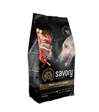sucha karma dla psa adult kaczka królik all breed 3kg