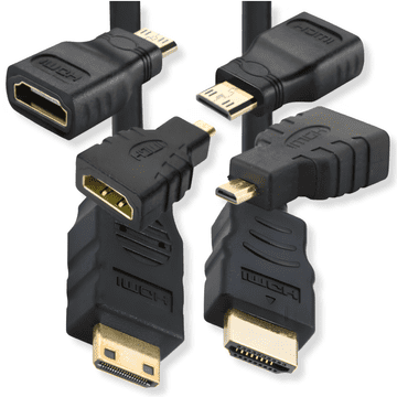 MFC HDMI KABEL MINI MIKRO 3u1 FULL HD 4K 1,5 M