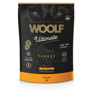 Woolf Ultimate Soft hrana za pse poluvlažna puretina 1 kg
