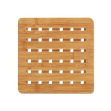 Kela ploča za kuhanje, bambus, 20 x 20 x 1 cm