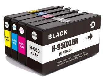 Zamjenska tinta za HP 950 951 OfficeJet Pro 251 276 8100 8600 8610 8620 4 komada