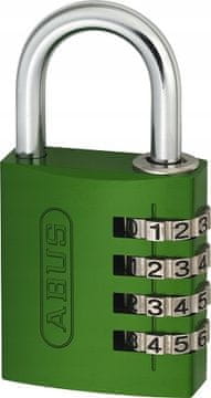 ABUS 724/40 kombinirani lokot, promjenjivi kod, zeleni