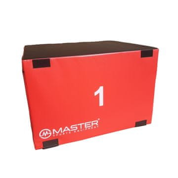 Master Soft pliometrijska kutija za trening - 90 x 75 x 60 cm