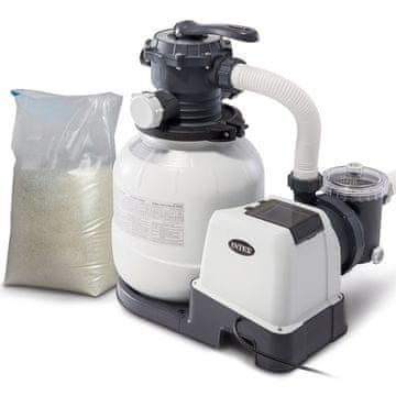 Intex Pumpa za filter pijeska 7900 l/h 26646 + 25 kg pijeska