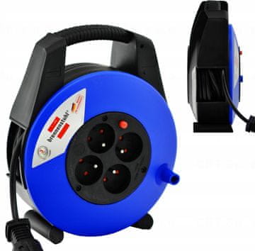 Brennenstuhl Kompaktni produžni kabel Vario-Line 15m 4 utičnice H05VV-F 3G1.5 IP20