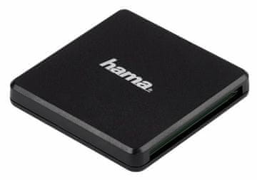 Hama USB 3.0 čitač memorijskih kartica SD/microSD/CF crne boje