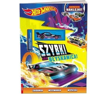Mattel Hot Wheels knjiga. Brz kao munja!