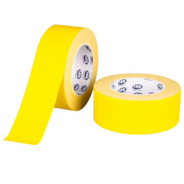 HPX Gaffer 6100 fluorescentna traka za označavanje 50 mm x 25 m, žuta, tkanina, vodootporna.
