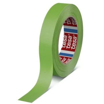 Tesa 4338 120°C slikarska maskirna traka, zelena, 50 m × 25 mm, krep papir, prirodna guma