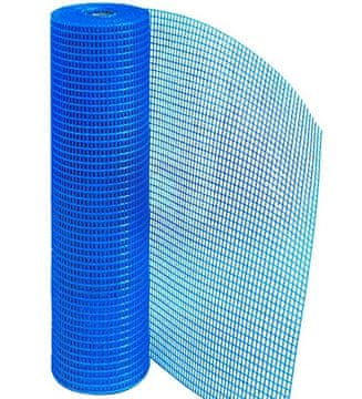 plava mrežica za gips 10X10, 1x50m, 120g