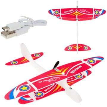 33 Leteći avion od stiropora s motorom koji se puni putem USB-a TG56683