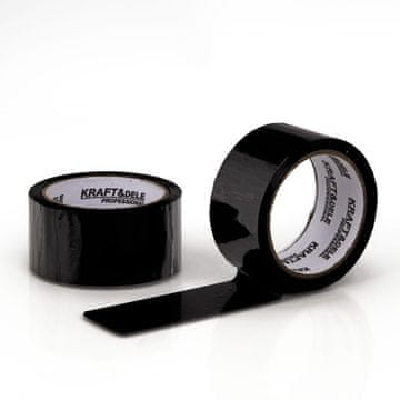 Kraft&Dele Crna ljepljiva traka za pakiranje 48 mm x 45 m |