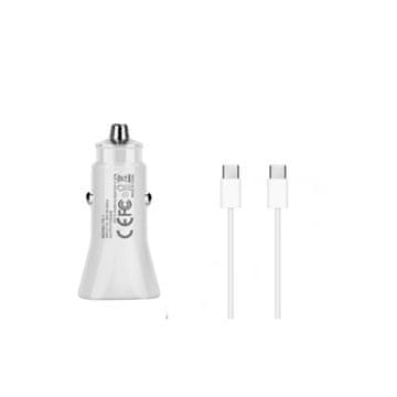Komplet za brzo punjenje automobila od 20 W i podatkovni kabel za brzo punjenje od 1 m tipa C na C od 60 W, kompatibilan s Apple iPhoneom 15 / 15 Pro / 15 Pro Max