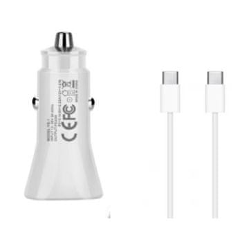 Komplet za brzo punjenje automobila od 20 W i podatkovni kabel za brzo punjenje od 2 m, USB tip-C na C 67 W, kompatibilan s Apple iPhoneom 16 / 16 Pro / 16 Pro Max / 15 Pro Max