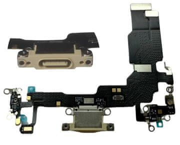 ORG originalni USB priključak za punjenje za iPhone 15 (žuti)