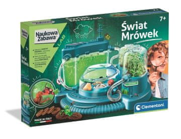 Clementoni Znanstveni zabavni laboratorij Svijet mrava Stanište mrava Poljski jezik 50394