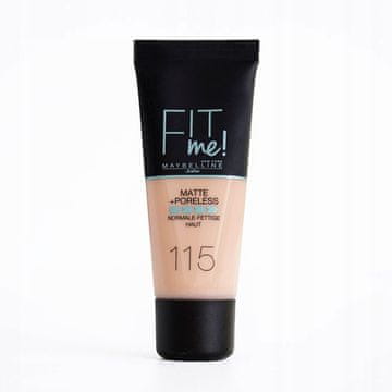 L’Oréal Maybelline Fit Me Matte+Poreless matirajući puder 115 Ivory 30 ml