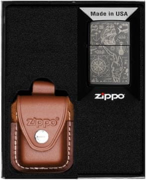 Zippo upaljač NAUTICAL DESIGN poklon set br. 2