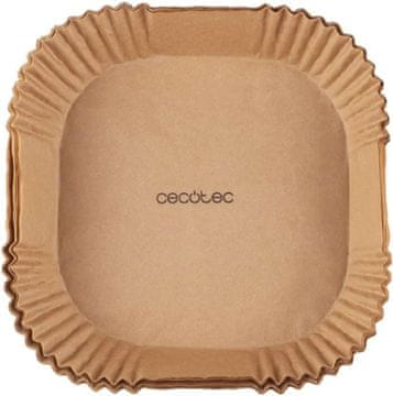 Cecotec Zestaw papierowych foremek do frytkownicy Cecofry 20-24x4,5 cm 150 sztuk