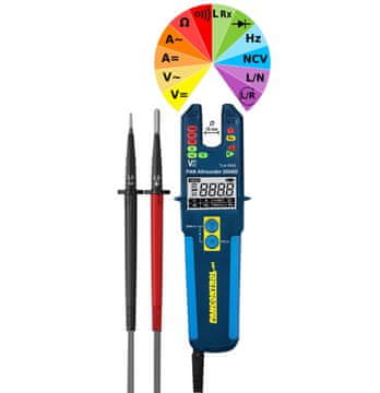 Pancontrol Ispitivač struje/napona LED + LCD 200A AC/DC PAN Allrounder 200AD