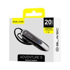 BLAVEC Adventure 5 Višetočkovne Bluetooth slušalice BHAD5-B Crne