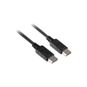Digitus | DisplayPort kabel | Muški | 20-pinski DisplayPort | Muški | Crni | 20-pinski DisplayPort | 2 m
