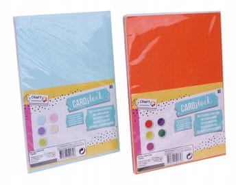 Craft Sensations KARTON A5 220 GSM 10 boja PASTELNE i SJAJNE