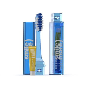 HI putna sklopiva četkica za zube + pasta za zube s okusom manga 4 ml