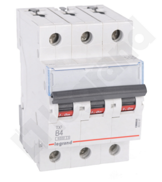 LEGRAND Automatski osigurač 3P B 4A 6kA AC S303 TX3 403397