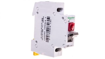 Schneider Modularna sklopka-rastavljač 32A 2P iSW s crvenom lampicom A9S61232