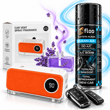 Flo Difuzor mirisa za auto + A/C Nova bomba za auto klima uređaj 200 ml