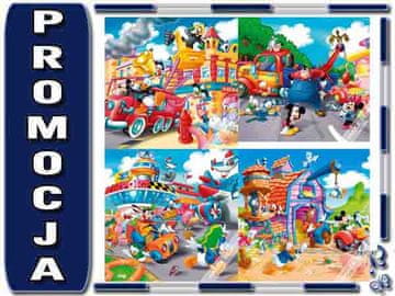 Clementoni 20517 Slagalica 4 x 6 dijelova. MICKEY