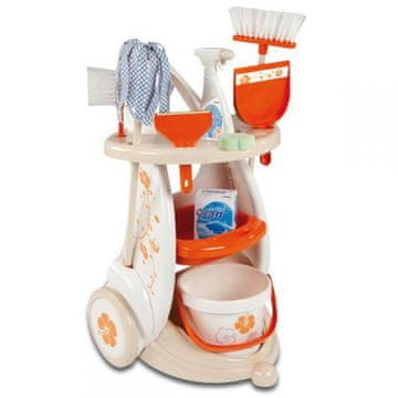 Smoby 24617 Set za čišćenje + kolica